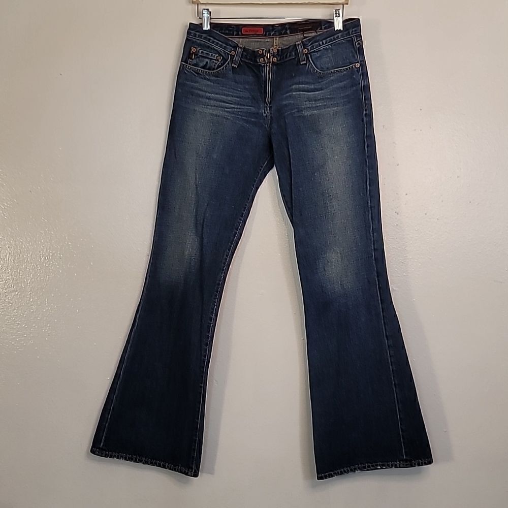 Adriano Goldschmied The Fringe Flare Bell Bottom Vintage Jeans.